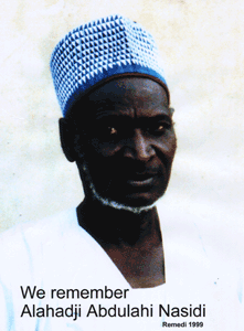 We remember Alahadji Abdulahi Nasidi