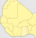 Kaart van West-Afrika
