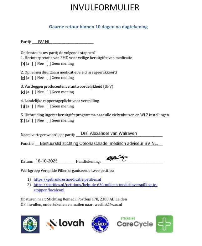 Eerste verklaring over duurzaam beleid komt van Wybren van Haga (BVNL)
