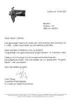Toekenning NLG 4000,=